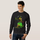 Chameleon Chameleon Lizard Joke Reptiles Sweatshirt (Vorne ganz)