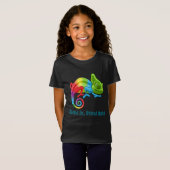 Chameleon Changing Colors T-Shirt (Vorne ganz)