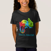 Chameleon Changing Colors T-Shirt (Vorderseite)