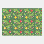 Chameleon Christmas Geschenkpapier Set (Vorderseite)
