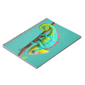 Chameleon, Eidechse Notizblock (Linke Seite)