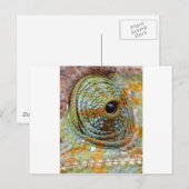 Chameleon Eye Mod Stylish Animal Postkarte (Vorne/Hinten)