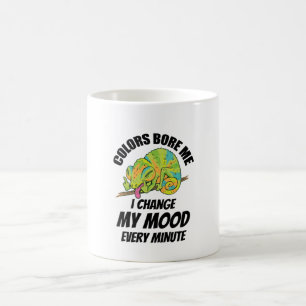 Chameleon - Farben langweilig Kaffeetasse