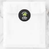 Chameleon - Farben langweilig Runder Aufkleber (Tasche)