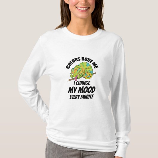 Chameleon - Farben langweilig T-Shirt (Vorderseite)