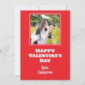 Chameleon Heart (Luv U) Einladung (Rückseite)