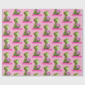 Chameleon Heart (Luv U) Geschenkpapier (Flach)