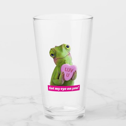 Chameleon Heart (Luv U) Glas (Vorderseite)