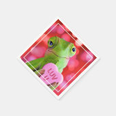 Chameleon Heart (Luv U) Serviette (Ecke)