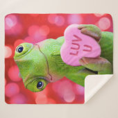 Chameleon Heart (Luv U) Sherpadecke (Vorderseite (Horizontal))