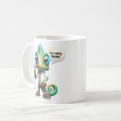 Chameleon in einer Krawatte Kaffeetasse (Vorderseite Links)