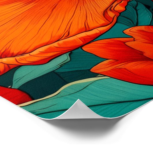 Chameleon in Technicolor Poster (Ecke)