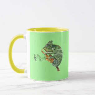 Chameleon Jazz Saxophon Tasse
