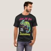 Chameleon Just A Girl Who Lieben Chameleons T - Sh T-Shirt (Vorne ganz)