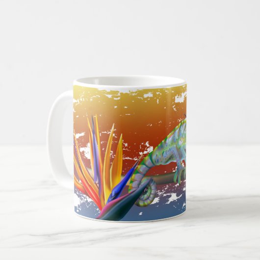 Chameleon  kaffeetasse (Vorderseite Links)