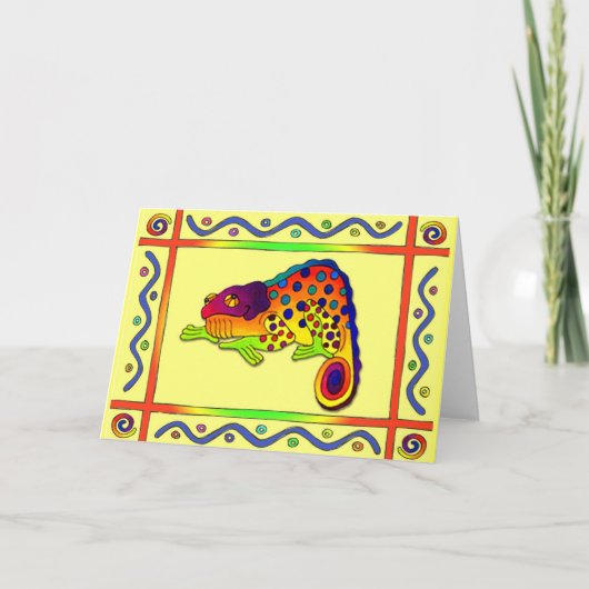 Chameleon Karte (Vorderseite)