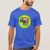 Chameleon Krawatte-Dye T-Shirt (Vorderseite)