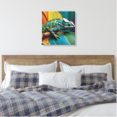 Chameleon Leinwanddruck (Insitu (Schlafzimmer))