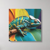 Chameleon Leinwanddruck (Vorderseite)