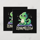 Chameleon Lover Einladung (Vorne/Hinten)