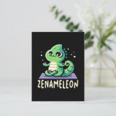 Chameleon Lover Postkarte (Stehend Vorderseite)