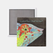 Chameleon Magnet (Vorderseite/Rückseite)
