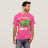 Chameleon Mama Zookeeper Lizard Reptiles Pets Cham T-Shirt (Vorne ganz)