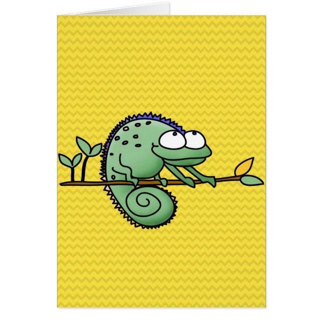 Chameleon Niedlich Funny (Vorne)