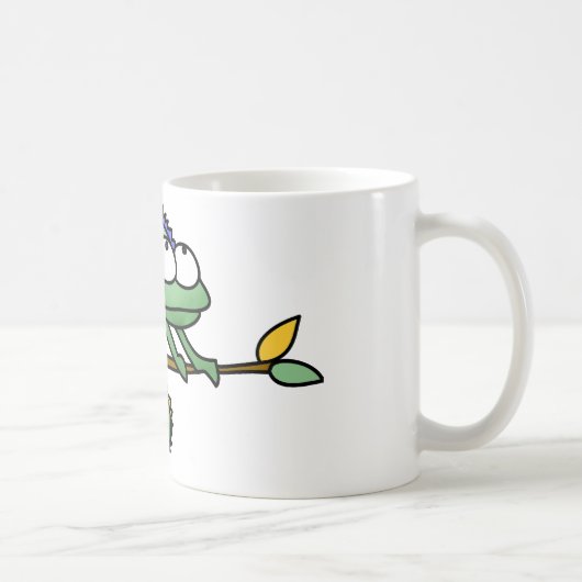 Chameleon Niedlich Funny Kaffeetasse (Rechts)