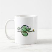 Chameleon Niedlich Funny Kaffeetasse (Links)
