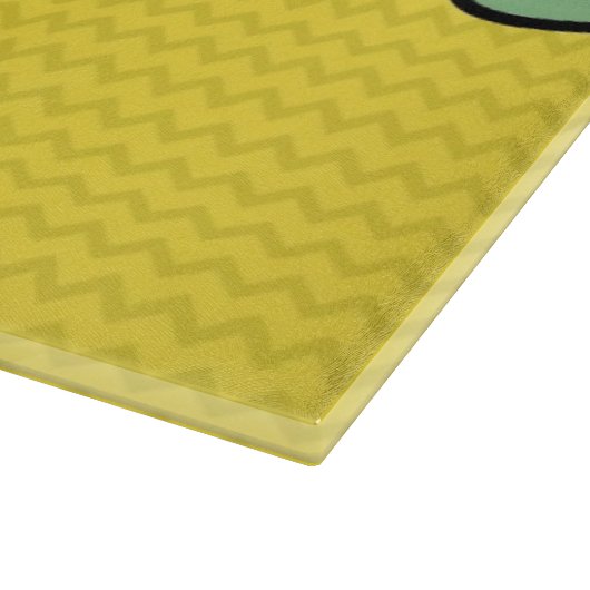 Chameleon Niedlich Funny Schneidebrett (Ecke)