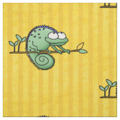 Chameleon Niedlich Funny Stoff (Muster)