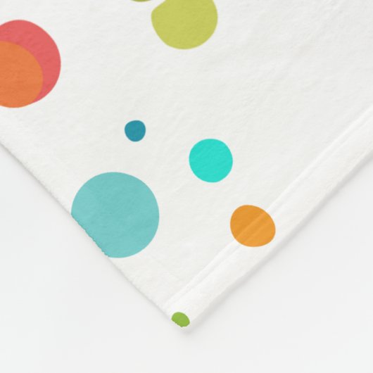 Chameleon Paint Stains Wasserfarbe Stil Fleecedecke (Ecke)