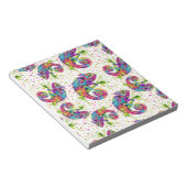 Chameleon Paint Stains Wasserfarbe Stil Notizblock (angewinkelt)