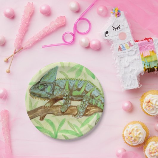 Chameleon Pappteller (Party)