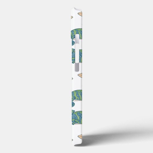 Chameleon Pattern Case-Mate iPhone Hülle (Rückseite / Links)