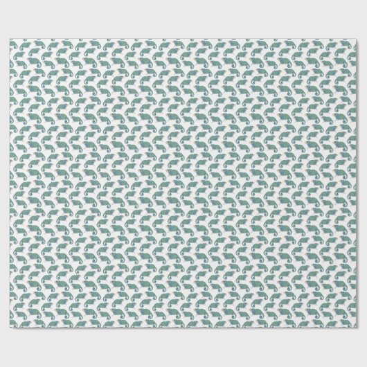 Chameleon Pattern Geschenkpapier (Flach)