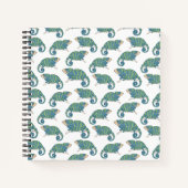 Chameleon Pattern Notizbuch (Vorderseite)