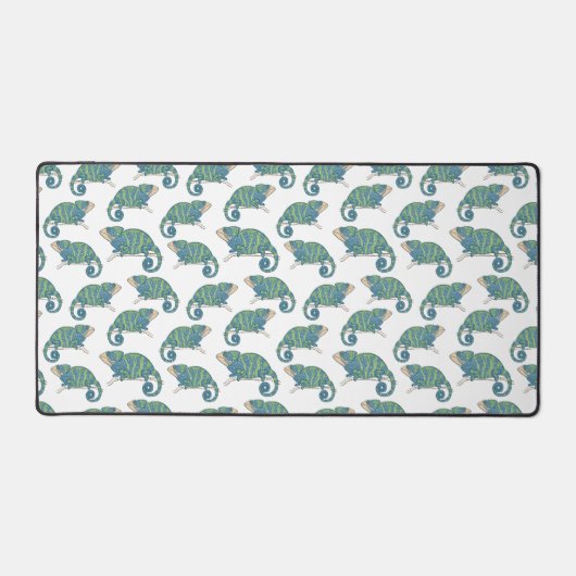 Chameleon Pattern Schreibtischunterlage (Vorderseite)