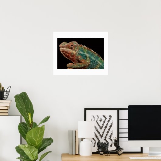 Chameleon Poster (Heimbüro)