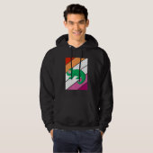 Chameleon Pride Lesbian Flag LGBTQ Proud Ally Prid Hoodie (Vorne ganz)