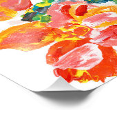 Chameleon Print Fotodruck (Ecke)