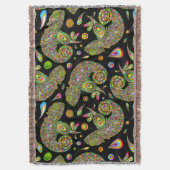 Chameleon Psychedelic Fantasy Decke (Vorderseite Vertikal)