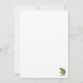 Chameleon Psychedelic Fantasy Einladung (Rückseite)