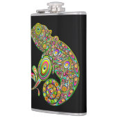 Chameleon Psychedelic Fantasy Flachmann (Links)