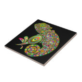 Chameleon Psychedelic Fantasy Fliese (Seite)