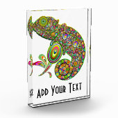 Chameleon Psychedelic Fantasy Fotoblock (Links)