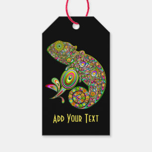 Chameleon Psychedelic Fantasy Geschenkanhänger
