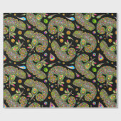 Chameleon Psychedelic Fantasy Geschenkpapier (Flach)