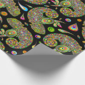 Chameleon Psychedelic Fantasy Geschenkpapier (Ecke)